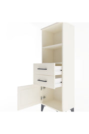 Arges Dolap 2 Raflı 2 Çekmeceli Tek Kapaklı 44x30x134 Aytaşı-Aytaşı