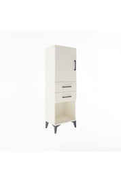 Arges Dolap 2 Raflı 2 Çekmeceli Tek Kapaklı 44x30x134 - S16M038V1A