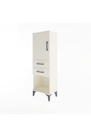 Arges Dolap 2 Raflı 2 Çekmeceli Tek Kapaklı 44x30x134 - S16M038V1A