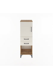 Arges Dolap 2 Raflı 2 Çekmeceli Tek Kapaklı 44x30x134 - S16M038V7A