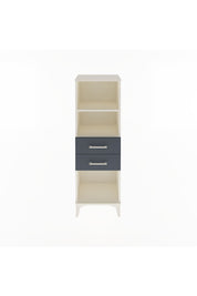 Arges Dolap 2 Raflı 2 Çekmeceli 44x30x134 Aytaşı-Antrasit