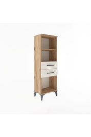 Arges Dolap 2 Raflı 2 Çekmeceli 44x30x134 Çam-Aytaşı