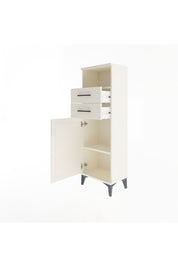 Arges Dolap 2 Raflı 2 Çekmeceli Tek Kapaklı 44x30x134 Aytaşı-Aytaşı