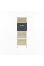 Arges Dolap 2 Raflı 2 Çekmeceli 44x30x134 Aytaşı-Antrasit