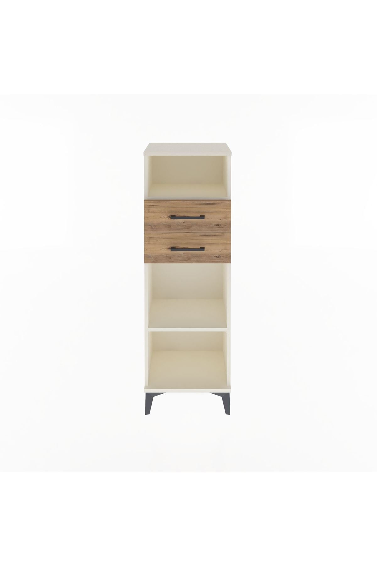 Arges Dolap 2 Raflı 2 Çekmeceli 44x30x134 Aytaşı-Çam