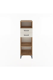 Arges Dolap 2 Raflı 2 Çekmeceli 44x30x134 Çam-Aytaşı