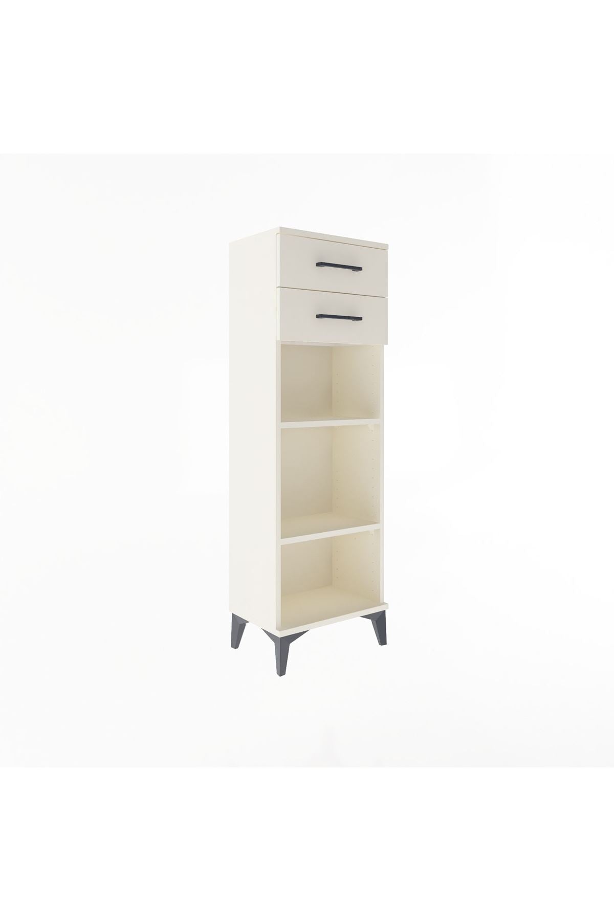 Arges Dolap 2 Raflı 2 Çekmeceli 44x30x134 Aytaşı-Aytaşı