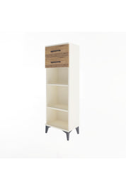 Arges Dolap 2 Raflı 2 Çekmeceli 44x30x134 Aytaşı-Çam