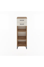 Arges Dolap 2 Raflı 2 Çekmeceli 44x30x134 Çam-Aytaşı