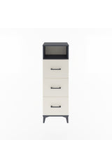 Arges Dolap Tek Raflı 3 Çekmeceli 44x30x134