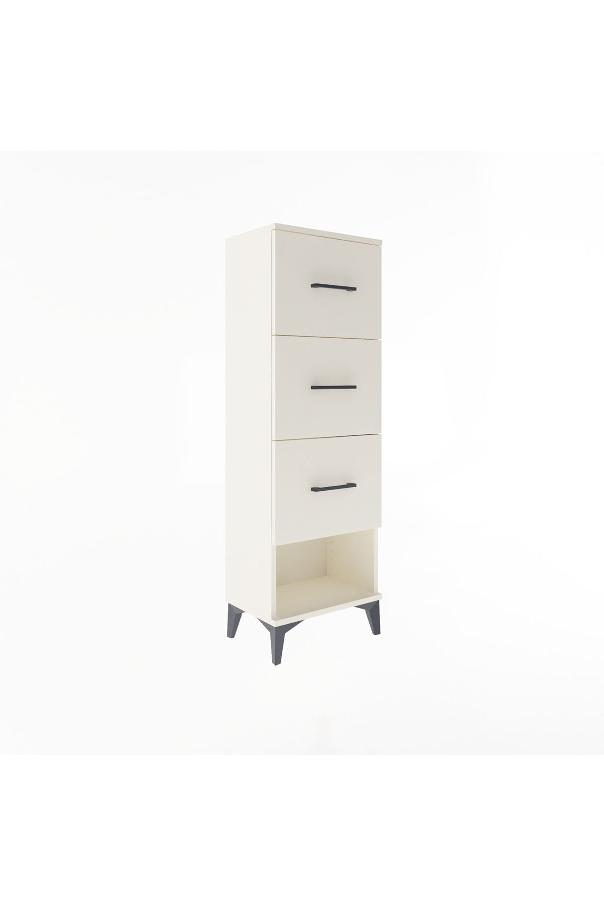 Arges Dolap 3 Çekmeceli 44x30x134 Aytaşı-Aytaşı