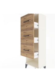 Arges Dolap 3 Çekmeceli 44x30x134 Aytaşı-Çam