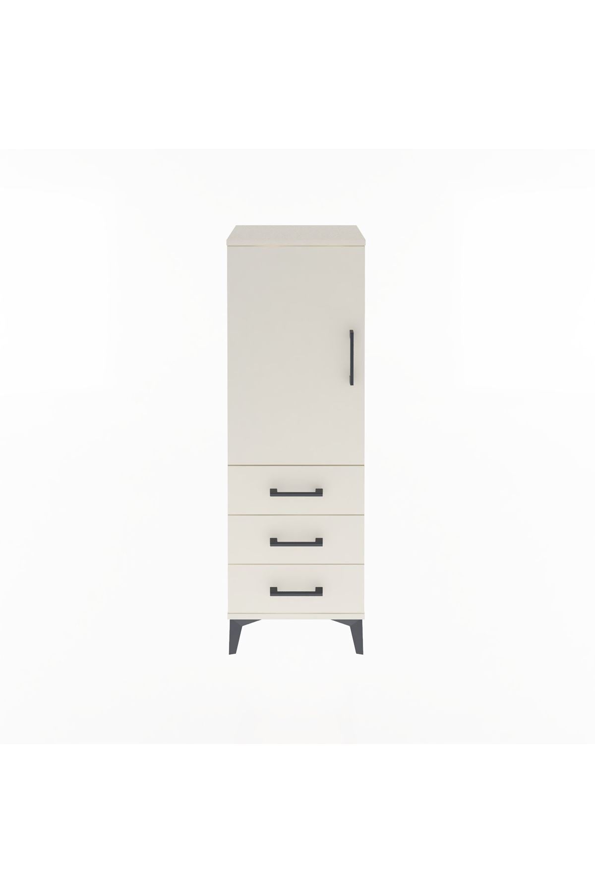 Arges Dolap 2 Raflı 3 Çekmeceli Tek Kapaklı 44x30x134 Aytaşı-Aytaşı