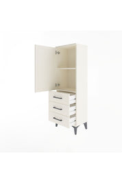 Arges Dolap 2 Raflı 3 Çekmeceli Tek Kapaklı 44x30x134 Aytaşı-Aytaşı