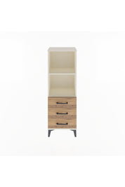 Arges Dolap 2 Raflı 3 Çekmeceli 44x30x134 Aytaşı-Çam