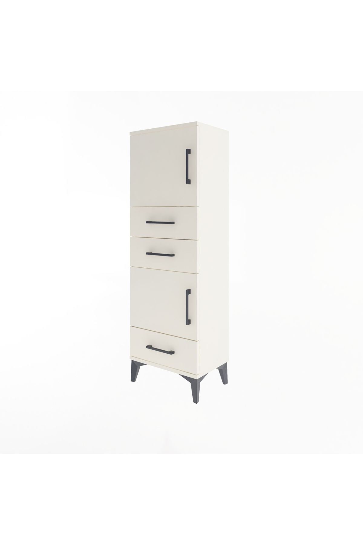 Arges Dolap 2 Raflı 3 Çekmeceli 2 Kapaklı 44x30x134 Aytaşı-Aytaşı