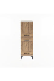 Arges Dolap 2 Raflı 3 Çekmeceli 2 Kapaklı 44x30x134 Aytaşı-Çam