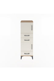 Arges Dolap 2 Raflı 3 Çekmeceli 2 Kapaklı 44x30x134 Çam-Aytaşı