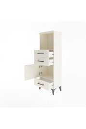 Arges Dolap 2 Raflı 3 Çekmeceli Tek Kapaklı 44x30x134 Aytaşı-Aytaşı