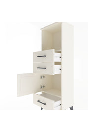 Arges Dolap 2 Raflı 3 Çekmeceli Tek Kapaklı 44x30x134 Aytaşı-Aytaşı