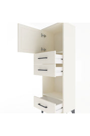 Arges Dolap 2 Raflı 3 Çekmeceli Tek Kapaklı 44x30x134 Aytaşı-Aytaşı