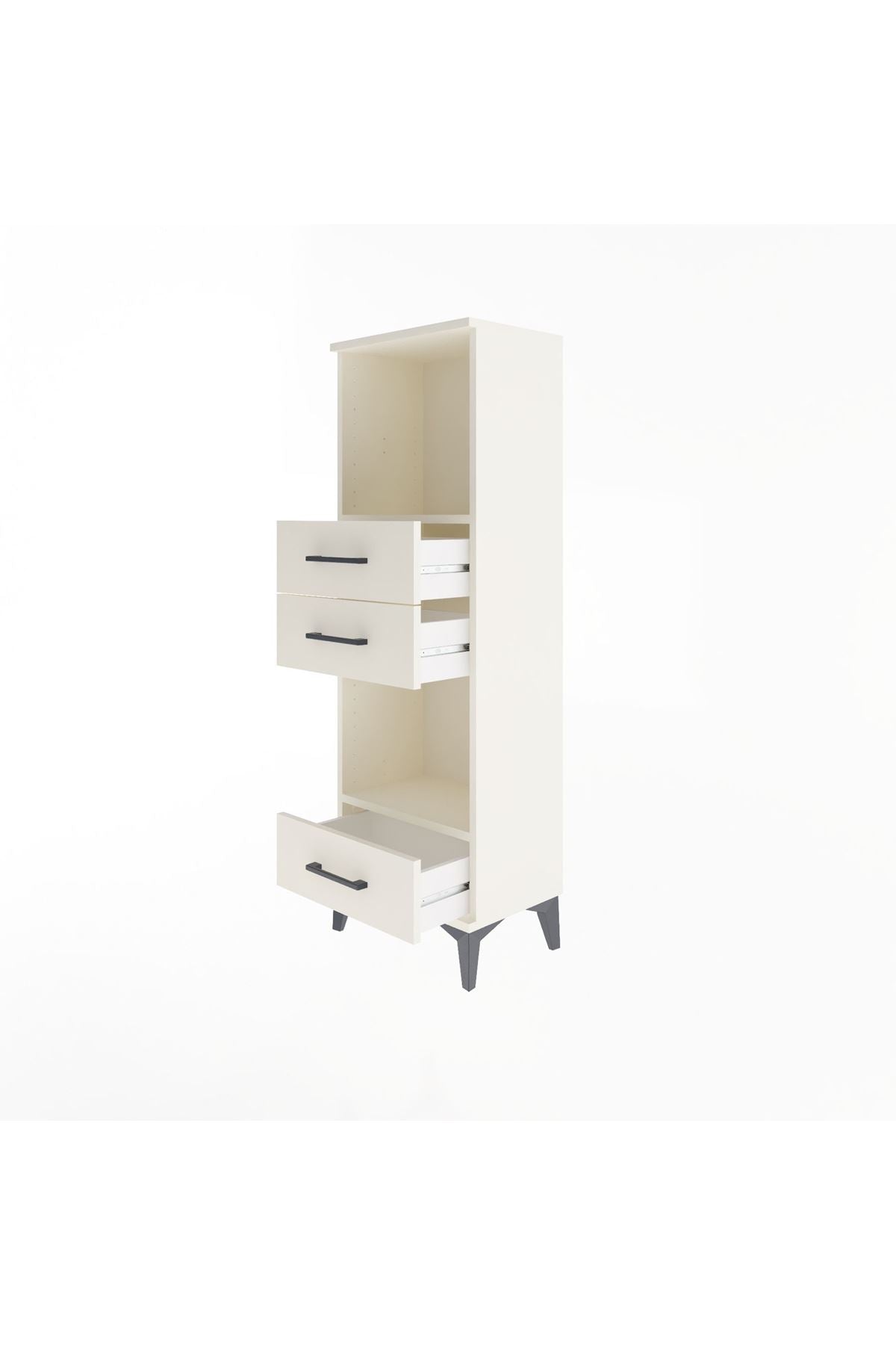 Arges Dolap 2 Raflı 3 Çekmeceli 44x30x134 Aytaşı-Aytaşı