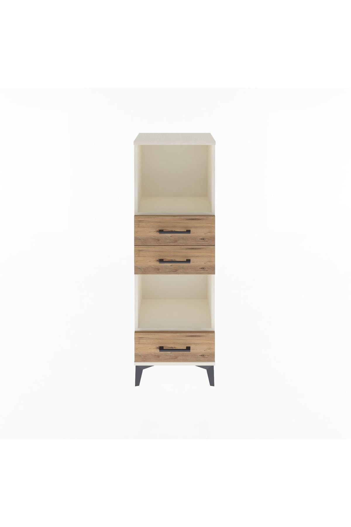 Arges Dolap 2 Raflı 3 Çekmeceli 44x30x134 Aytaşı-Çam