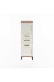 Arges Dolap 2 Raflı 3 Çekmeceli 2 Kapaklı 44x30x134 Çam-Aytaşı