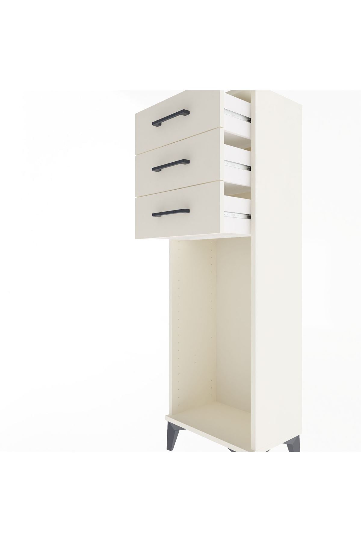 Arges Dolap 3 Çekmeceli 44x30x134 Aytaşı-Aytaşı