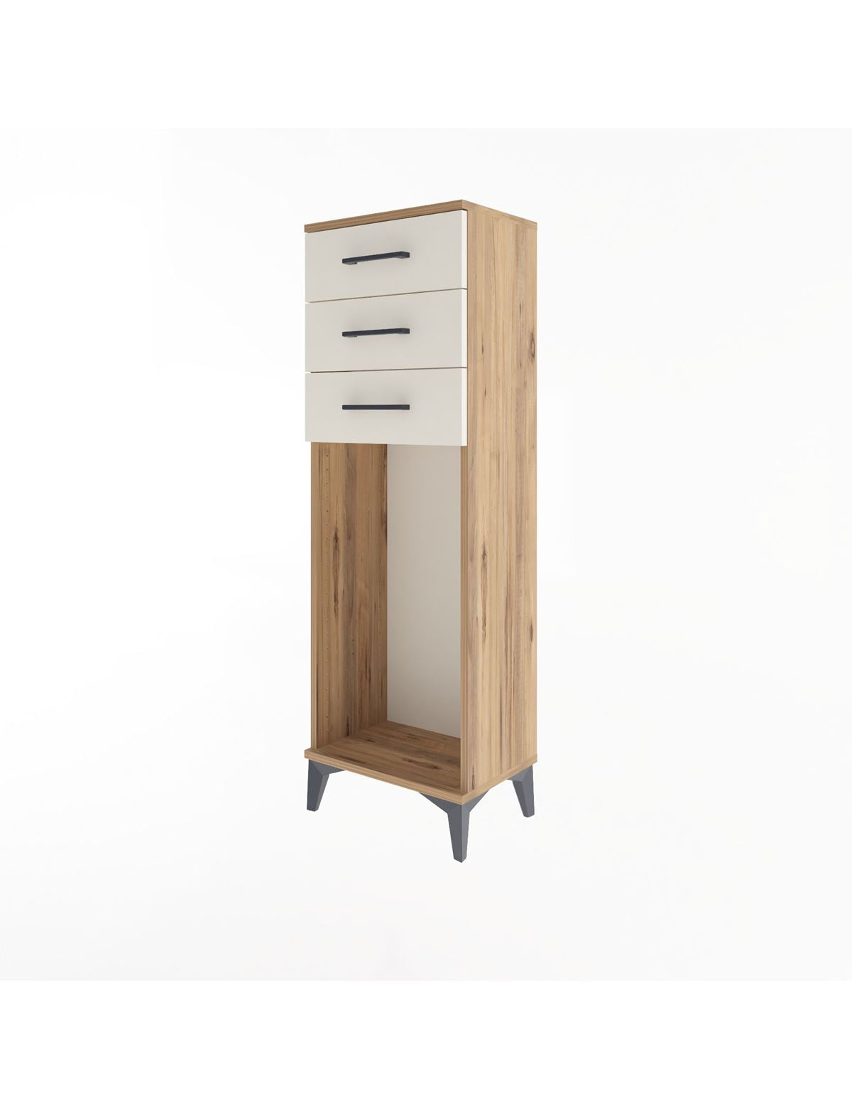 Arges Dolap 3 Çekmeceli 44x30x134 - S16M057V7A