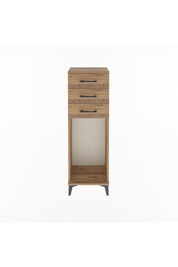 Arges Dolap 3 Çekmeceli 44x30x134 Çam-Çam