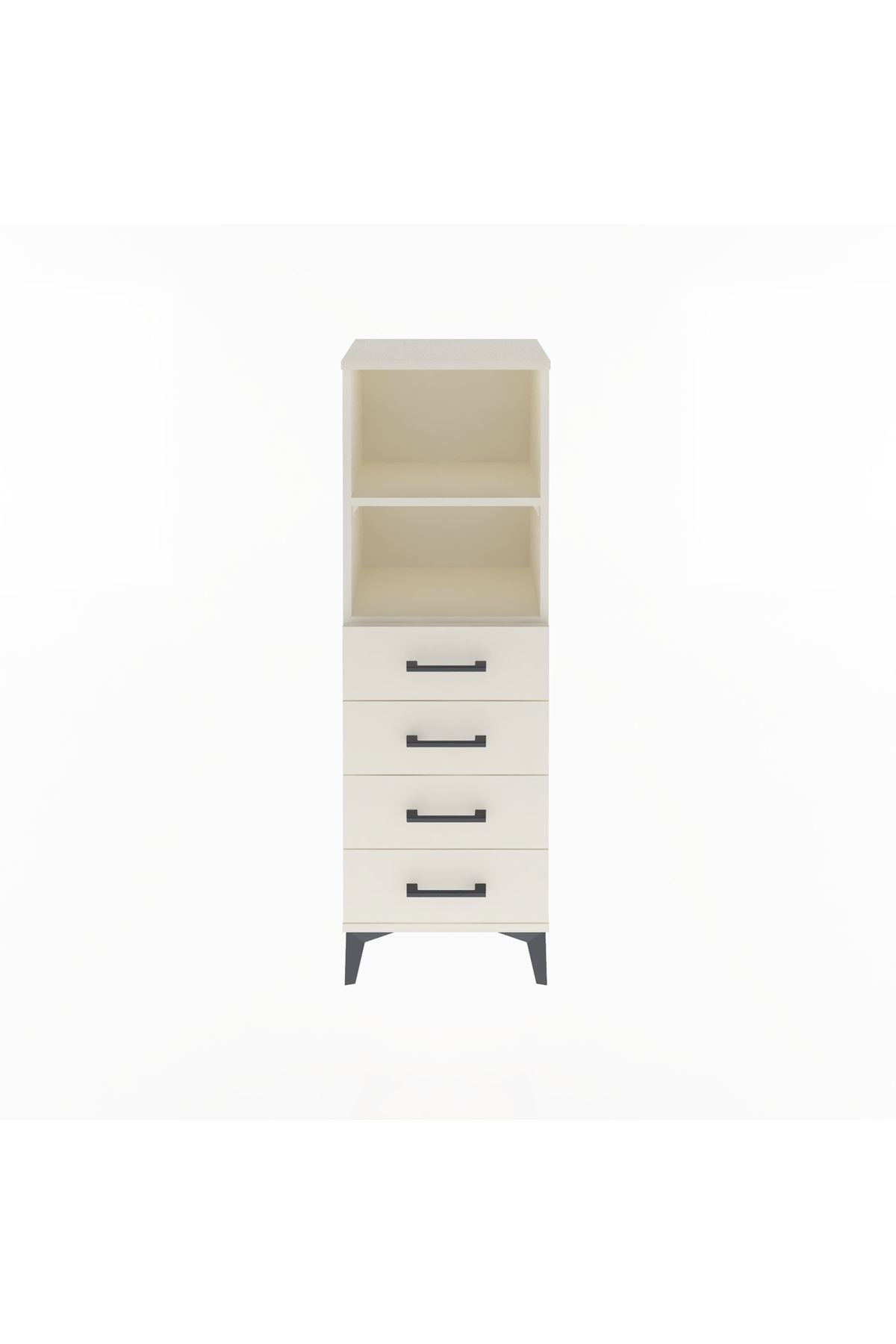 Arges Dolap 2 Raflı 4 Çekmeceli 44x30x134 Aytaşı-Aytaşı