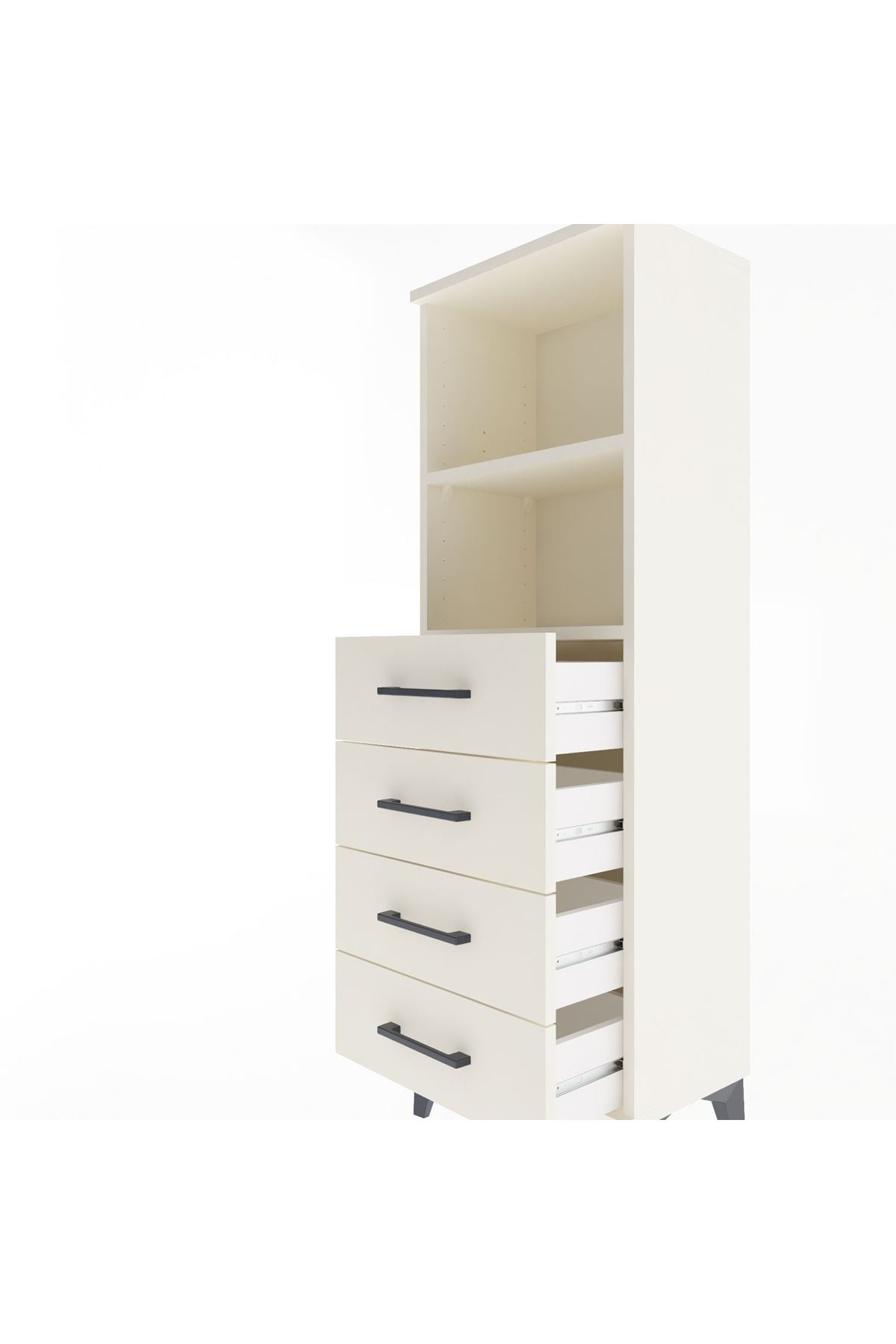 Arges Dolap 2 Raflı 4 Çekmeceli 44x30x134 Aytaşı-Aytaşı