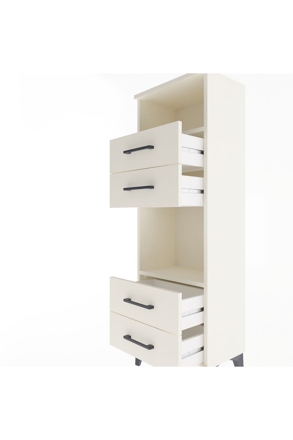 Arges Dolap 2 Raflı 4 Çekmeceli 44x30x134 Aytaşı-Aytaşı