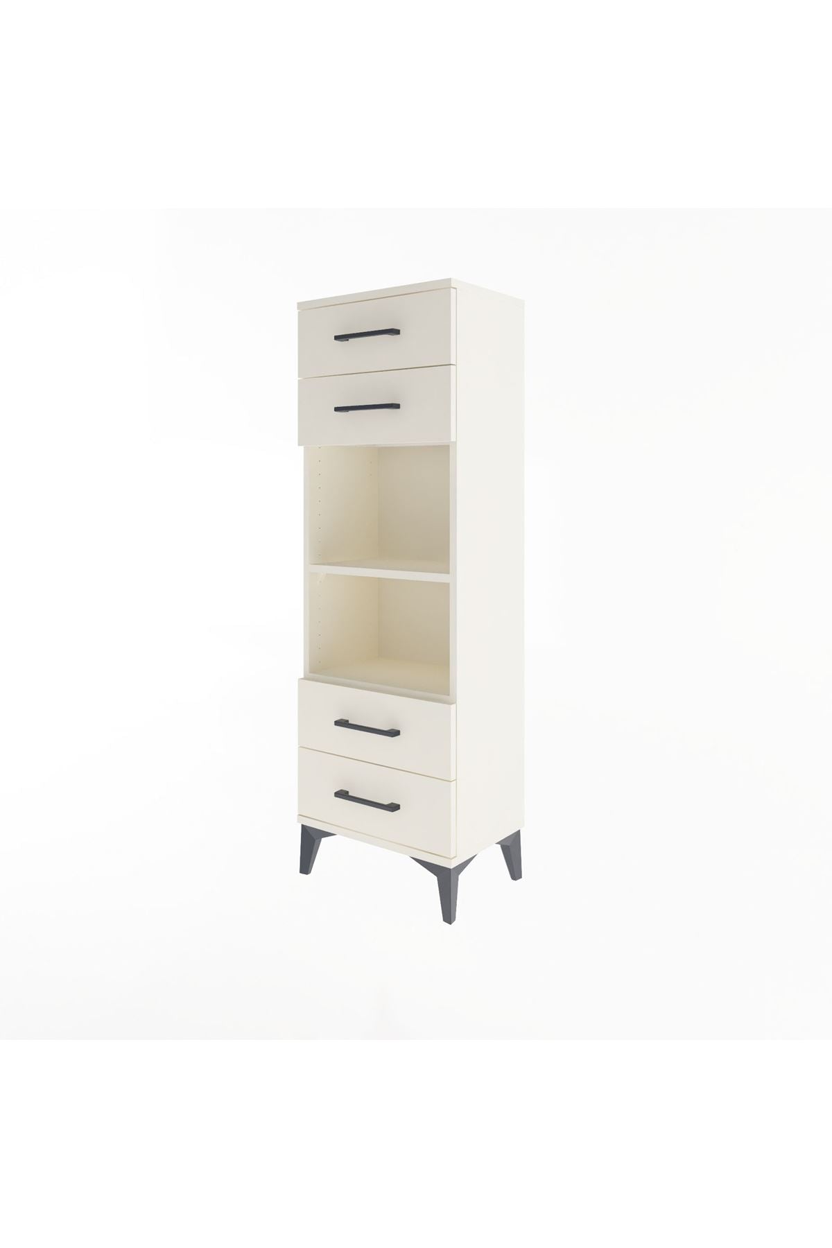 Arges Dolap 2 Raflı 4 Çekmeceli 44x30x134 Aytaşı-Aytaşı