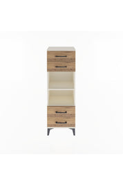 Arges Dolap 2 Raflı 4 Çekmeceli 44x30x134 Aytaşı-Çam