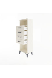 Arges Dolap Tek Raflı 4 Çekmeceli 44x30x134 Aytaşı-Aytaşı