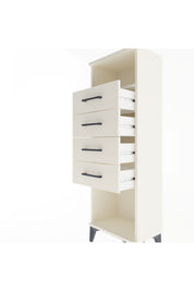 Arges Dolap Tek Raflı 4 Çekmeceli 44x30x134 Aytaşı-Aytaşı