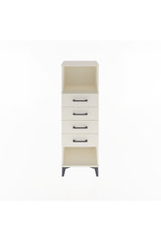 Arges Dolap Tek Raflı 4 Çekmeceli 44x30x134 Aytaşı-Aytaşı