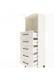 Arges Dolap Tek Raflı 5 Çekmeceli 44x30x134 Aytaşı-Aytaşı