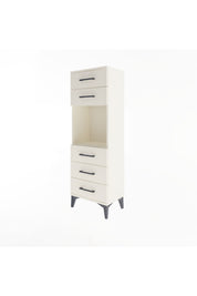 Arges Dolap Tek Raflı 5 Çekmeceli 44x30x134 Aytaşı-Aytaşı