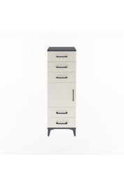 Arges Dolap Tek Raflı 5 Çekmeceli Tek Kapaklı 44x30x134 - S16M078V4A