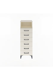 Arges Dolap Tek Raflı 6 Çekmeceli 44x30x134 Aytaşı-Aytaşı