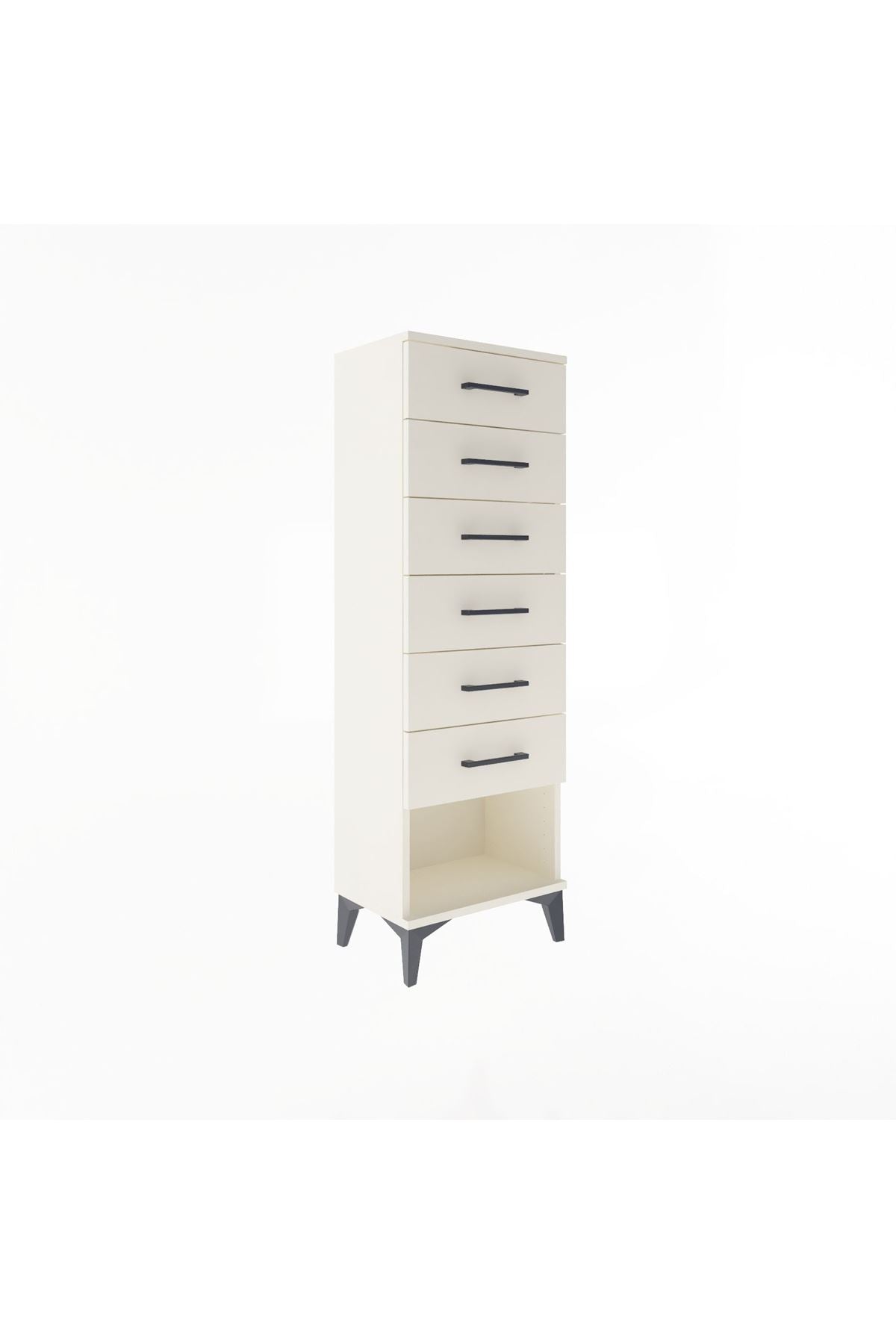 Arges Dolap 6 Çekmeceli 44x30x134 Aytaşı-Aytaşı