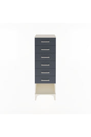 Arges Dolap 6 Çekmeceli 44x30x134 Aytaşı-Antrasit