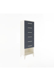 Arges Dolap 6 Çekmeceli 44x30x134 Aytaşı-Antrasit