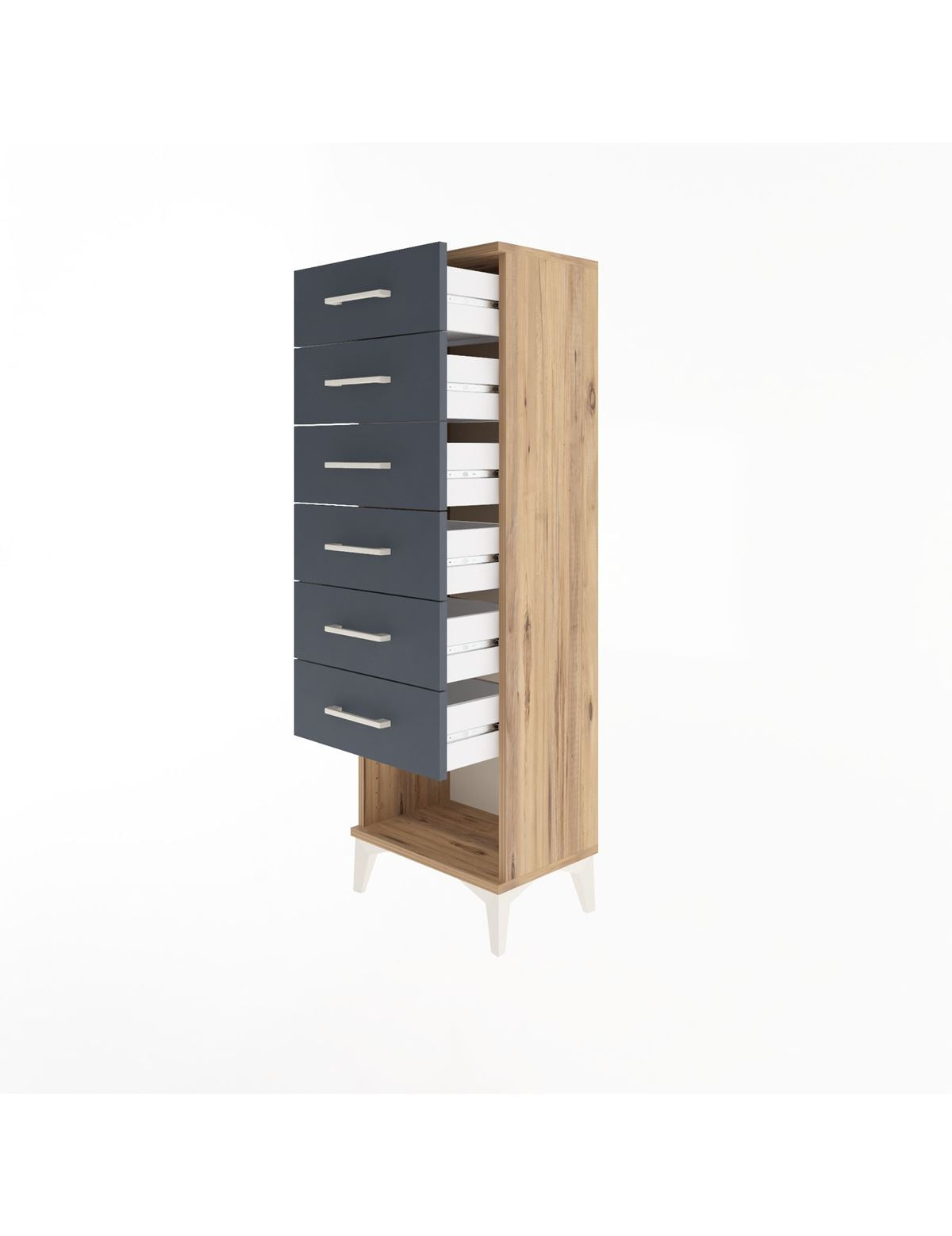 Arges Dolap 6 Çekmeceli 44x30x134 - S16M083V8A