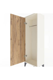 Arges Dolap Tek Kapaklı Tek Askılı 44x30x134 Aytaşı-Çam