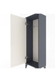 Arges Dolap Tek Kapaklı Tek Askılı 44x30x134 Antrasit-Aytaşı