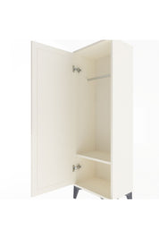 Arges Dolap Tek Raflı Tek Kapaklı Tek Askılı 44x30x134 Aytaşı-Aytaşı